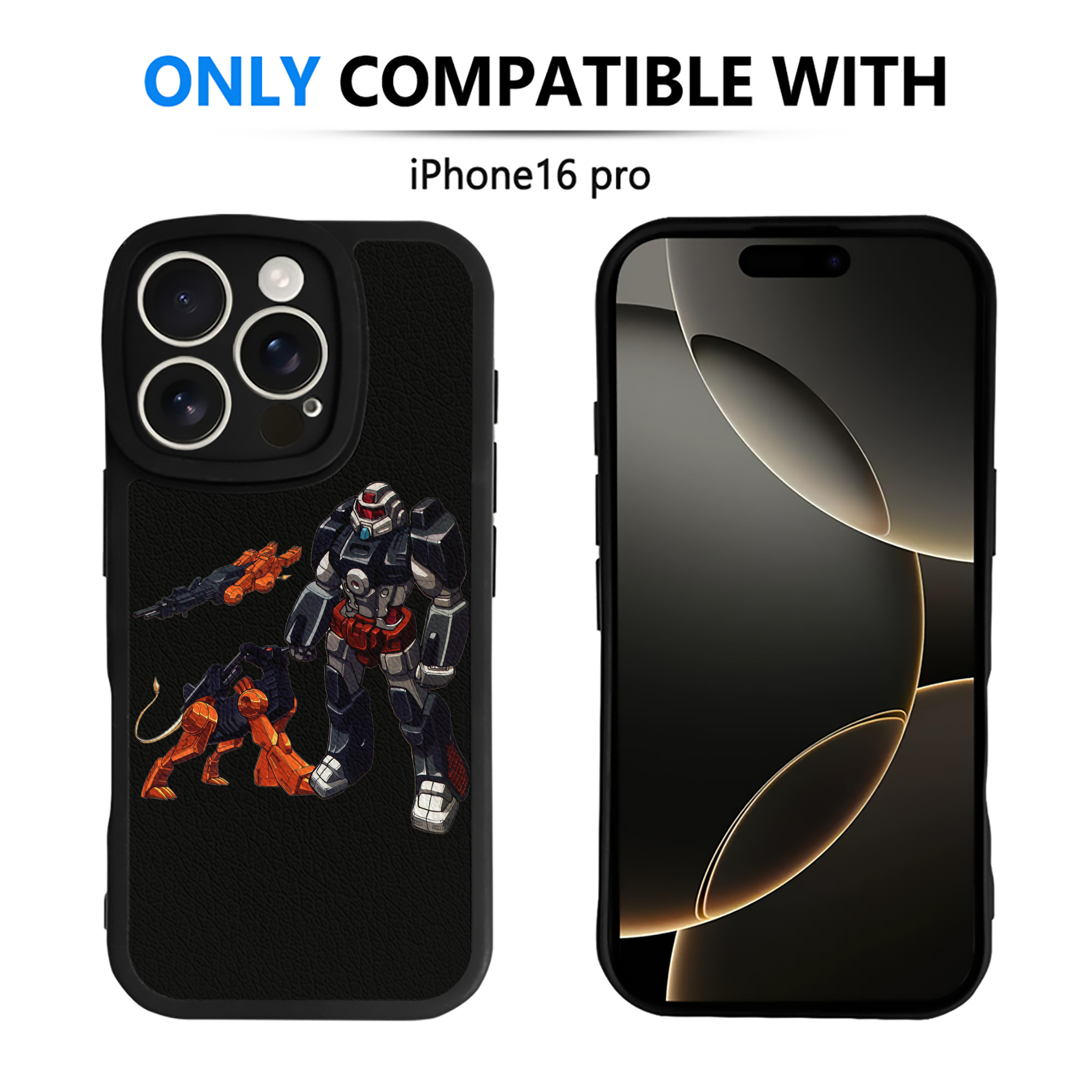 （画像用）  【iPhone 16シリーズ対応】シリコンスマホケース（レザー調） 材質：シリコン